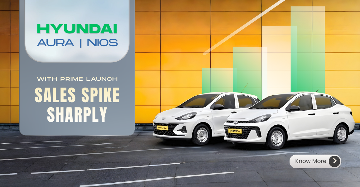 Hyundai Nios and Aura Sales Spike Sharply